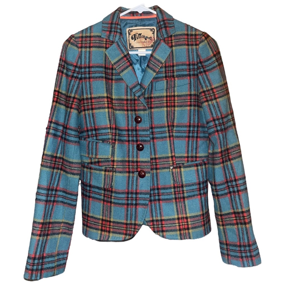 Fillmore Studio California Plaid Wool Jacket
